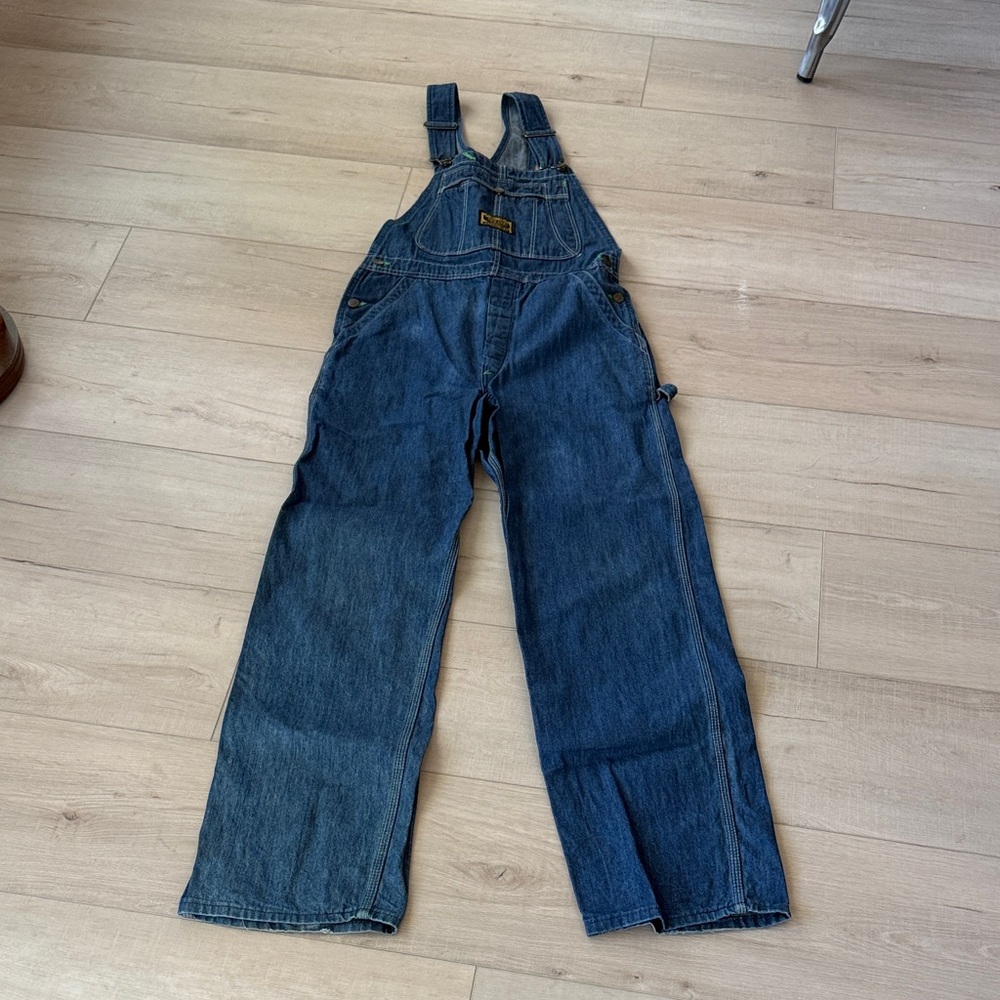 Washington Dee Cee Overalls 31x34 Dark Wash Denim